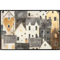Kleen-Tex Fußmatte "Urban Blocks", rechteckig, 7 mm Höhe, waschbar und trocknergeeignet