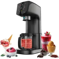 Cecotec Gelatec 2100 Eismaschine, 500 W, 11 Programme, Creamon-Technologie, Touchscreen, 2,1 l Fassungsvermögen, Tarrine, BPA-frei