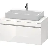Duravit Waschtischunterschrank DuraStyle 100x54,8cm, we. hgl, f Konsole, 1 Auszug