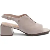 MACIEJKA Sandalen für Damen aus Naturleder in Beige, geeignet für die Sommersaison
