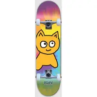 Meow Skateboards Big Cat Soft Top Tie 7.25" Skateboard dye Gr. Uni