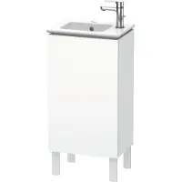 Duravit Waschtischunterbau L-CUBE 294 x 420 x 704 mm Anschlag links weiß matt