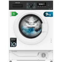 Cecotec 02724, Frontlader, 9 kg, B, 76 dB, 1350 RPM, A