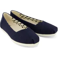 Toms Alpargata Ballet Canvas Damen Navy Espadrilles