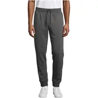 Sols Unisex-Erwachsene Jumbo-Fleece-Jogginghose (Dunkelgraue Melange)