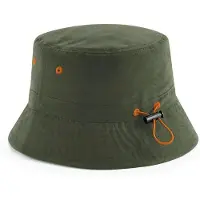 Beechfield - Schlapphut für Herren/Damen Unisex (Olivgrün)