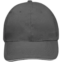 Sols - "Buffalo" Baseball-Mütze (Dunkelgrau unifarben)