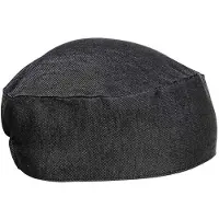 Premier - Kochmütze (Jeans-Schwarz)