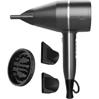 Cecotec Bamba IoniCare 5500 PowerStyle, AC, Schwarz, Hängender Ring, 2,5 m, Tasten, Schieber, 1800 W