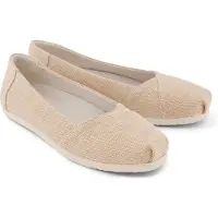 Toms Alpargata Ballett Canvas Damen Champagne Espadrilles