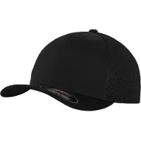 Flexfit - "Tactel" Baseball-Mütze (Schwarz)