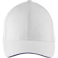 Sols - "Buffalo" Baseball-Mütze (Weiß/Marineblau)