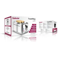 Salente ToastMax Toaster mit Digitalanzeige, Edelstahl