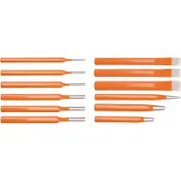 Neo Tools Meißel + Durchtreiber-Satz 33-062 300mm Chrom-Vanadium-Stahl