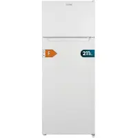 Cecotec Bolero CoolMarket Combi 262, 262 l, 39 dB, E, Weiß