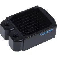 Alphacool 14226, Kühlkörper, Messing, Stahl, Schwarz, 1/4", 1,5 bar, 92 mm