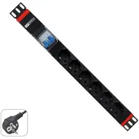 Wp Europe Wpn-pdu-g02-06 Rack-steckdosenleiste 6-fach Rack-steckdosenleiste 8-fach