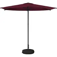 Syfax Garten-Sonnenschirm 270 x 270 cm Polyester Rechtwinklig