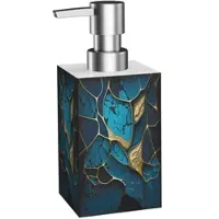Sanilo Seifenspender, »Marmor Cobalt«, LxBxH: 16,5x7x11,2 cm, blau