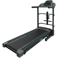 Cecotec DrumFit WayHome 1700 Sprint Cinta, 120 kg, 17 km/h, Kalorien, Distanz, Geschwindigkeit, Zeit, Schwarz, Grau, Auto, Berührung
