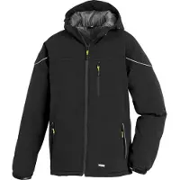 BIG Arbeitsschutz Winter-Softshell-Jacke VAIL schwarz,Gr.S