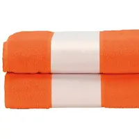 Artg - Badetuch "Subli-Me" (Leuchtend Orange)