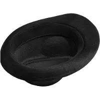 Beechfield - Fedora-Hut für Herren/Damen Unisex (Schwarz)