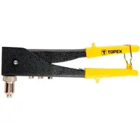 Topex 43e712 Nietzange (2,4/3,2/4/4,8 mm, 2 Positionen)