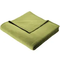 Biederlack Wohndecke Thermosoft 150x200 cm | oliv - grün