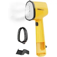Cecotec IronHero V-1500, Tragbare Dampfbürste, 0,5 min, Gelb, Tasten, 25 g/min, Aluminium