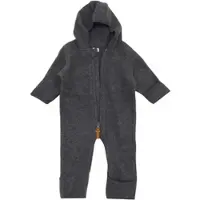 Möbel Kraft Merino Baby Overall Wollfleece , schwarz