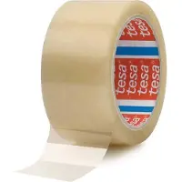 TESA tesapack Kartonverschlussband PP 66m x 50mm transparent