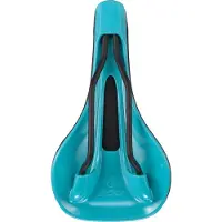 Sdg Components SDG Bel-Air 3.0 MAX Sattel, Lux-Alloy, 7x7mm, black/turquoise