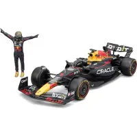 Bburago F1 Red Bull Racing RB19 2023 Modellauto mit Verstappen 1:24