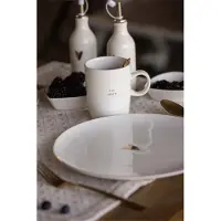 Zusss Tasse Tea Lover Weiß / Gold 350 ml