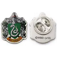The Carat Shop - Zdobiony Pin z Herbem Slytherinu Harry Potter Premium Akcesorium