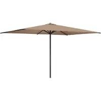 vidaXL Gartensonnenschirm 200 x 300 cm Polyester Rechteckig Taupe