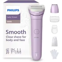 Philips Lady Shaver Series 8000 - Kabelloser Rasierer, nass und trocken - BRL149/00