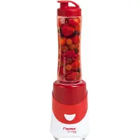 Bestron ASM250G, Tischplatten-Mixer, 0,6 l, 300 W, Rot
