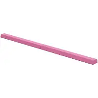 Fortuna Lai 236 cm Klappbarer Schwebebalken, tragbar Turnbalken, rutschfest Balance Beam, Turn- und Balancierbalken bis 80 kg, für Kinder ab 3 Jahre, Indoor & Outdoor, Hellrot