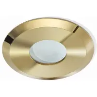 Azzardo AZ2800 Technoline OSCAR IP44 GOLD Einbauleuchte 1xGU10 50W IP44 Gold