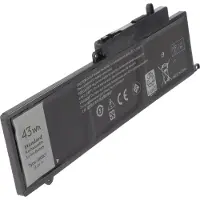 AccuCell Akku passend für Dell Inspiron 11-3147, 11-3148 Akku 04K8YH, 0WF28, 4K8YH, GK5KY, 11,1V 3200mAh 25,2x79x7mm