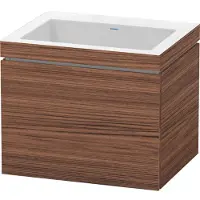 Duravit Waschtischunterschrank c-bonded L-Cube 60x48cm, o HL, N dkl., 1 Ausz., wandhängend
