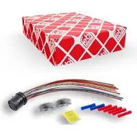 FEBI BILSTEIN Kabelreparatursatz Tür 107080 Hinten beidseitig für OPEL Astra H Caravan (A04)