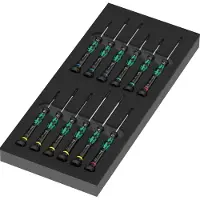 Wera 9716 Schaumstoffeinlage Schraubendreher Kraftform Micro Set 2