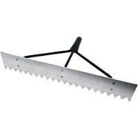 Fortis Alu-Teerverteiler 600 mm, gezahntes Blatt