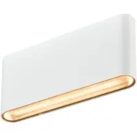 SLV 1007145 OVAL 18 WL, Wandaufbauleuchte 2700/3000K, 10W, weiß IP65