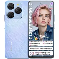 Blackview Shark 9 Handy 5G 24GB(8+16GB)+256GB/2TBTF,Octa Core,Super PD 50MP AI Fotoalbum, Smartphone ohne vertrag, 6.67“, 5000mAh, Dual SIM, 4K Video