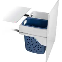 Hailo Wäschesammler 3270691 Laundry Carrier LC Slide SC 66 Liter