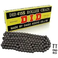 Did 415S-136 Antriebskette (136 Glieder) Ohne O-Ringe (Offen + Verschluss)